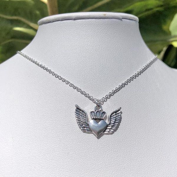 pendant necklaces vintage retro heart necklace for women girls punk gothic neck chains collar clavicle fashion jewelry, Silver
pendant necklaces vintage retro heart necklace for women girls punk gothic neck chains collar clavicle fashion jewelry, Silver