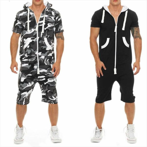 short sleeve one piece mens tracksuit jumpsuit overalls romper pokect overall zipper suits, Gray
short sleeve one piece mens tracksuit jumpsuit overalls romper pokect overall zipper suits, Gray