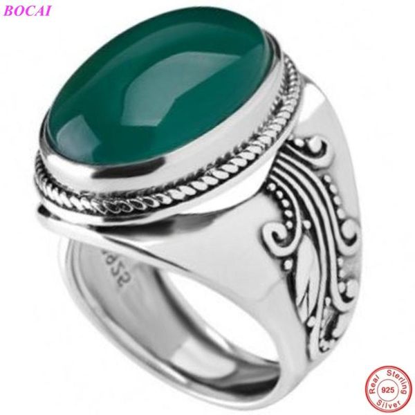 cluster rings thai silver male handmade s925 pure for men women opening green natural agate 925 ring, Golden;silver
cluster rings thai silver male handmade s925 pure for men women opening green natural agate 925 ring, Golden;silver