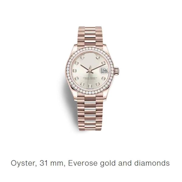 wristwatches diamonds woman watch for datejust automatic mechanical watches 31mm clock waterproof zegarek damski, Slivery;brown
wristwatches diamonds woman watch for datejust automatic mechanical watches 31mm clock waterproof zegarek damski, Slivery;brown