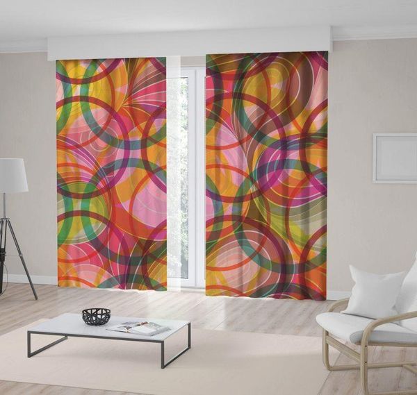 curtain & drapes colorful wavy lines circles abstract geometric illustration on brown background red pink green
curtain & drapes colorful wavy lines circles abstract geometric illustration on brown background red pink green