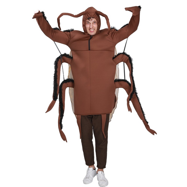 mascot costumes halloween costume men cockroach jumpsuit insect romper carnival party fancy dress, Red;yellow
mascot costumes halloween costume men cockroach jumpsuit insect romper carnival party fancy dress, Red;yellow