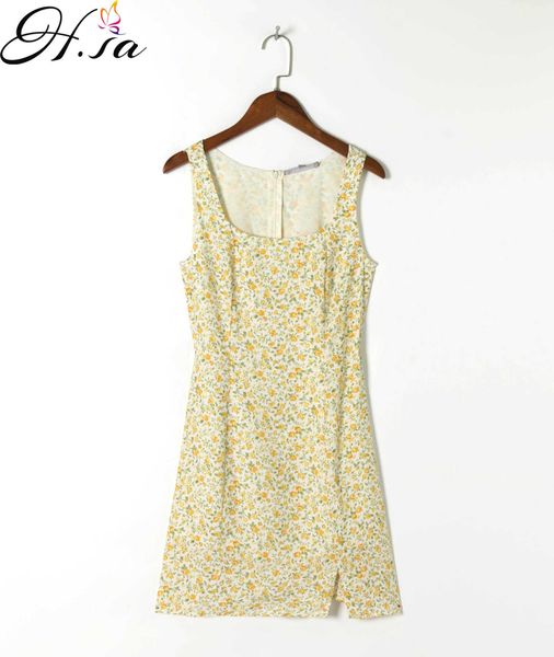 hsa european and american summer wind women's yellow flower sleeveless dress 402 210716, Black;gray
hsa european and american summer wind women's yellow flower sleeveless dress 402 210716, Black;gray