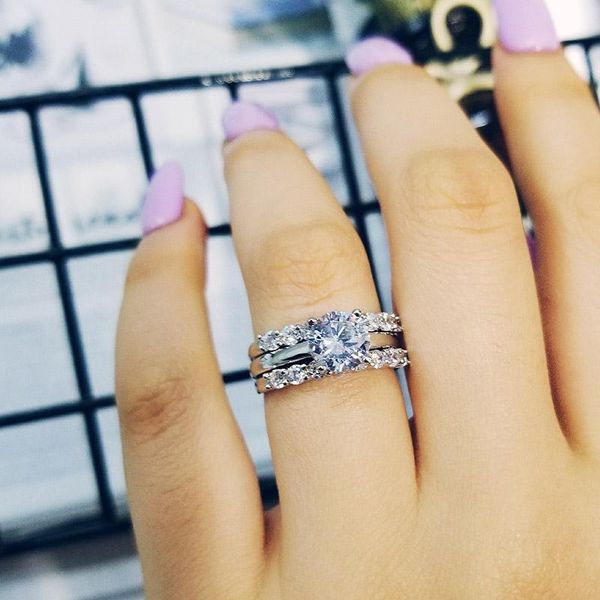 wedding rings 2021 arrival 925 sterling silver 3 pieces engagement ring sets for women finger fashion band personalized r4324, Slivery;golden
wedding rings 2021 arrival 925 sterling silver 3 pieces engagement ring sets for women finger fashion band personalized r4324, Slivery;golden