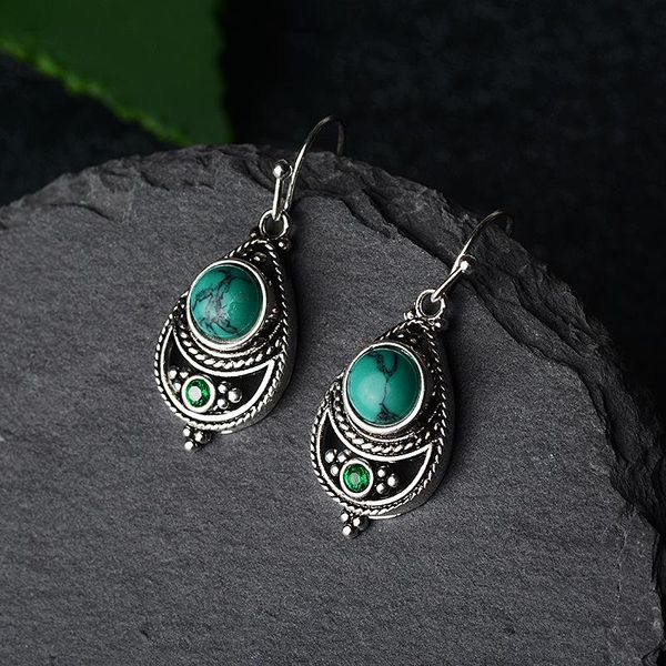 dangle & chandelier retro 925 silver color turquoise earring for women bohemian green gemstone orecchini jewelry bizuteria garnet earrings
dangle & chandelier retro 925 silver color turquoise earring for women bohemian green gemstone orecchini jewelry bizuteria garnet earrings