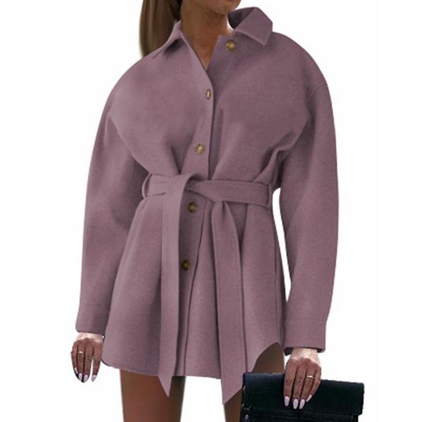 women's jackets mandylandy lace-up woolen jacket plus size women fashion solid color long sleeve v-neck coats outwear buttons, Black;brown
women's jackets mandylandy lace-up woolen jacket plus size women fashion solid color long sleeve v-neck coats outwear buttons, Black;brown