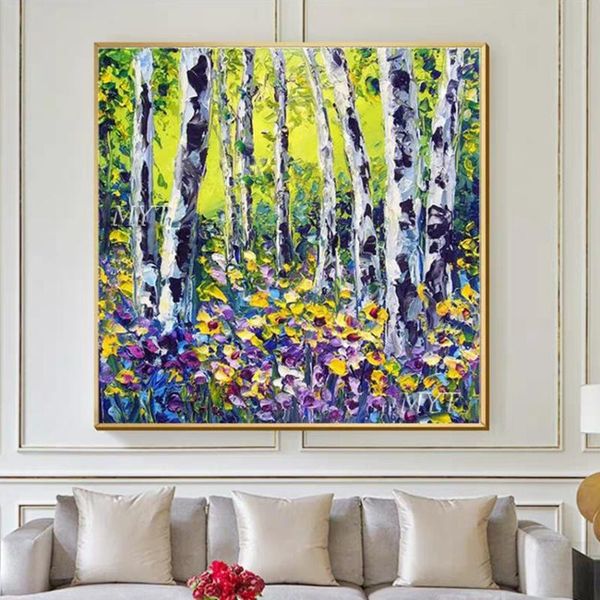 abstract birch tree art oil painting real hand-painted wall decor art interior home decoration acrylic wall hangings artwork
abstract birch tree art oil painting real hand-painted wall decor art interior home decoration acrylic wall hangings artwork