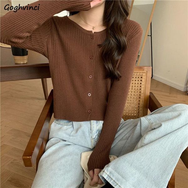 women's knits & tees fashion knitted cardigan women solid single breasted long sleeve short female korean style all-match office lady, White
women's knits & tees fashion knitted cardigan women solid single breasted long sleeve short female korean style all-match office lady, White