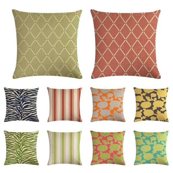 cushion/decorative pillow geometric lattice pattern cushion cover color stripe linen car sofa bed pillows decor home 45x45cm
cushion/decorative pillow geometric lattice pattern cushion cover color stripe linen car sofa bed pillows decor home 45x45cm