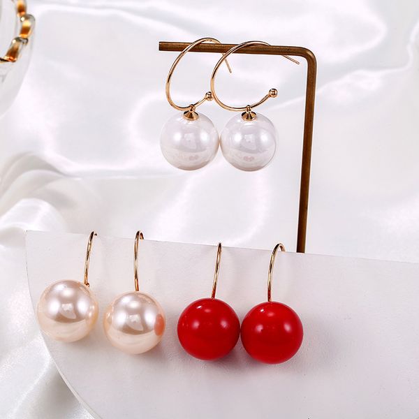 studs earrings s925 silver needle korean simple pearl with versatile temperament, Golden;silver
studs earrings s925 silver needle korean simple pearl with versatile temperament, Golden;silver
