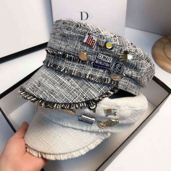 jin-swhbias newspaper salesman caps for women cato line plate angular hat with metals marine caps reef viewing, Blue;gray
jin-swhbias newspaper salesman caps for women cato line plate angular hat with metals marine caps reef viewing, Blue;gray