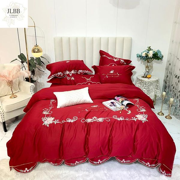 bedding sets red wedding style flowers embroidery 100s egyptian cotton set king duvet cover bed linen fitted sheet pillowcases
bedding sets red wedding style flowers embroidery 100s egyptian cotton set king duvet cover bed linen fitted sheet pillowcases