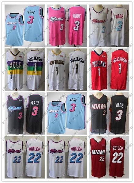 men dwayne 3 wade jersey jimmy 22 butler stitched jerseys zion 1 williamson jerseys, Black;red
men dwayne 3 wade jersey jimmy 22 butler stitched jerseys zion 1 williamson jerseys, Black;red