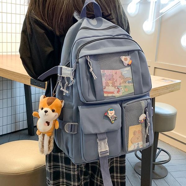 backpack waterproof nylon large capacity shoulders bag leisure travel students book casual women mesh men bags 56
backpack waterproof nylon large capacity shoulders bag leisure travel students book casual women mesh men bags 56