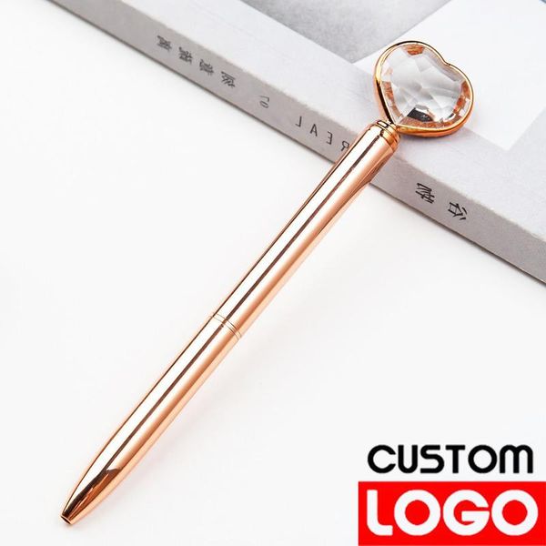 ballpoint pens 1pc heart diamond metal pen cute rotary ball office school writing engraved name private customized logo, Blue;orange
ballpoint pens 1pc heart diamond metal pen cute rotary ball office school writing engraved name private customized logo, Blue;orange