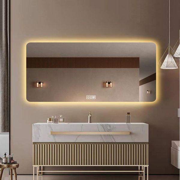 vanity lights smart mirror bathroom led touch screen wall mounted with light makeup anti-fog
vanity lights smart mirror bathroom led touch screen wall mounted with light makeup anti-fog