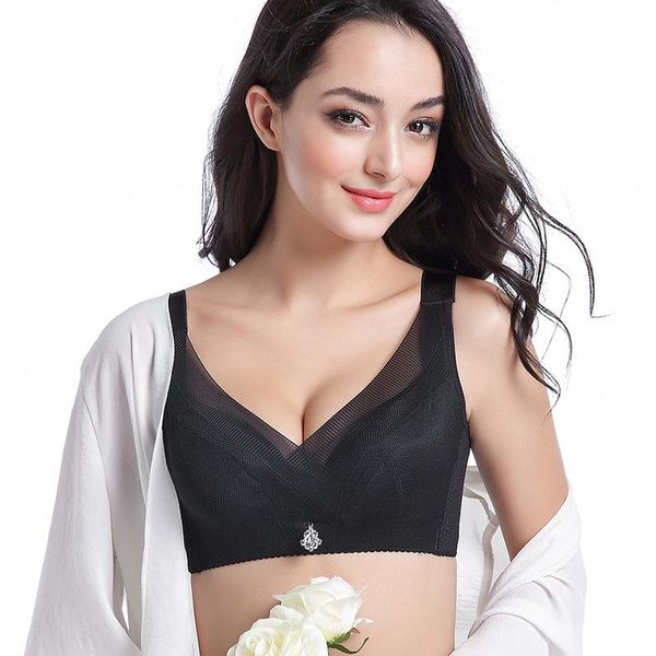 plus size 52 cde cup bra seamless large size lingerie push up elasticit bras sleep brassiere a05 brasier mujer plus, Red;black
plus size 52 cde cup bra seamless large size lingerie push up elasticit bras sleep brassiere a05 brasier mujer plus, Red;black