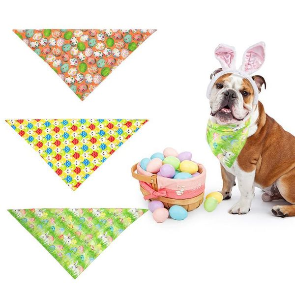 dog apparel 3pcs easter pet bandana egg printed triangle drool bib scarf for cats dogs
dog apparel 3pcs easter pet bandana egg printed triangle drool bib scarf for cats dogs