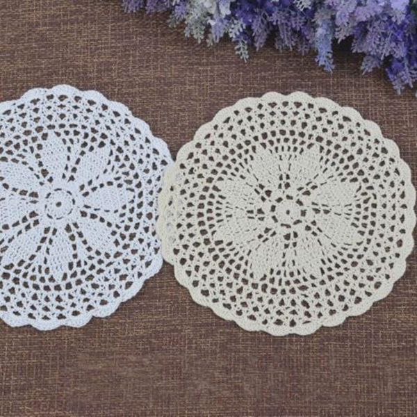 mats & pads 10pcs/lot round doily cotton hand made crochet cup mat, 3 colors 22cmx22cm place mat
mats & pads 10pcs/lot round doily cotton hand made crochet cup mat, 3 colors 22cmx22cm place mat