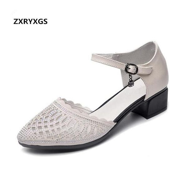 dress shoes 2021 pointed summer leather sandals rhinestone cowhide hollow mesh women thick heel mom fashion, Black
dress shoes 2021 pointed summer leather sandals rhinestone cowhide hollow mesh women thick heel mom fashion, Black
