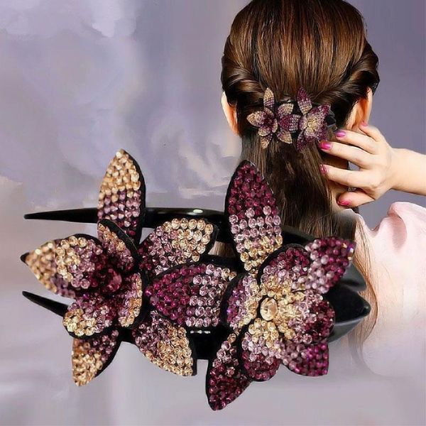 hair accessories rhinestone double flower clip hairpin women clips female elegant duckbill beads hairgrip fashion
hair accessories rhinestone double flower clip hairpin women clips female elegant duckbill beads hairgrip fashion