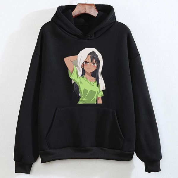 women's hoodies & sweatshirts nagatoro sweatshirt fashion plus size cartoon pullover harajuku kawaii hoodie women winter clothes, Black
women's hoodies & sweatshirts nagatoro sweatshirt fashion plus size cartoon pullover harajuku kawaii hoodie women winter clothes, Black