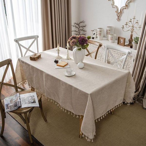 table cloth mcao washable cotton linen tablecloths fabric tassel tablecloth dust-proof covers for home kitchen dinning tabletj6221
table cloth mcao washable cotton linen tablecloths fabric tassel tablecloth dust-proof covers for home kitchen dinning tabletj6221