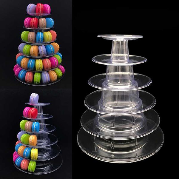 other event & party supplies 6-tiers macaron display stand round cupcake tower racks for wedding pvc cake tray home decorating
other event & party supplies 6-tiers macaron display stand round cupcake tower racks for wedding pvc cake tray home decorating