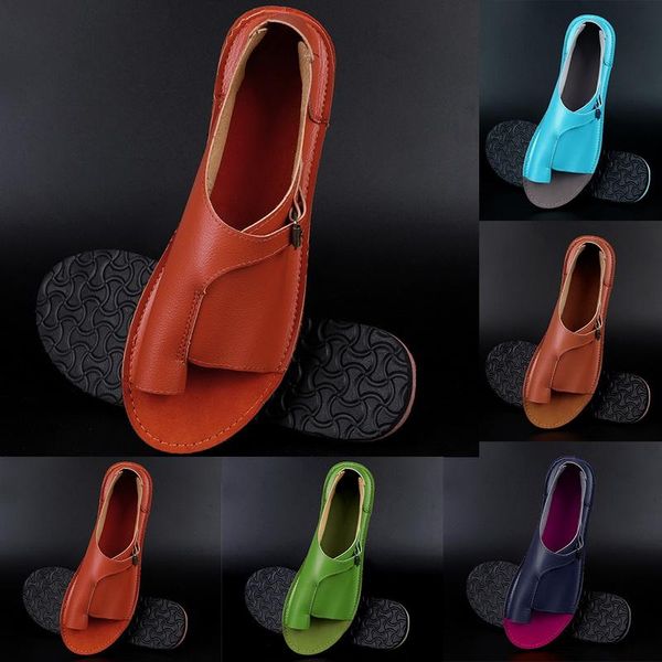 womens casual sandals leather vintage comfort retro buckle-strap flats slip on sandals,suit for summer beach travel, Black
womens casual sandals leather vintage comfort retro buckle-strap flats slip on sandals,suit for summer beach travel, Black