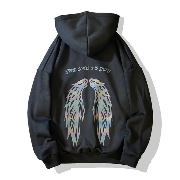 2021 men wings printed hoodies angel autumn new men's hooded sweatshirts man fashion casual pullovers vhqz, Black
2021 men wings printed hoodies angel autumn new men's hooded sweatshirts man fashion casual pullovers vhqz, Black
