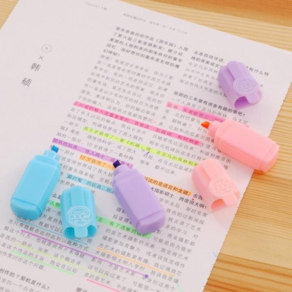 highlighters 6pcs mini colorful candy color promotional art markers fluorescent pen gift stationery, Black;red
highlighters 6pcs mini colorful candy color promotional art markers fluorescent pen gift stationery, Black;red