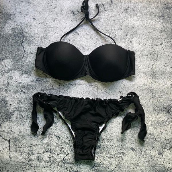 new bikini 2021 bandage women swimsuit bikini set push up swimwear female solid color bathing suit thicken pad swim wear brazilian
new bikini 2021 bandage women swimsuit bikini set push up swimwear female solid color bathing suit thicken pad swim wear brazilian