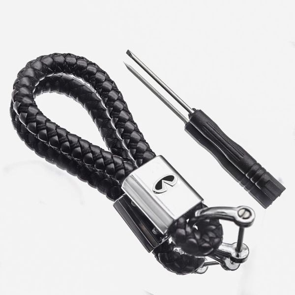 keychains key chain leather metal braided rope car holder logo + screwdriver for infiniti- q50 q60 q70 qx30 qx50 qx60 qx80 esq, Silver
keychains key chain leather metal braided rope car holder logo + screwdriver for infiniti- q50 q60 q70 qx30 qx50 qx60 qx80 esq, Silver