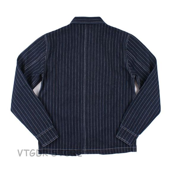 men's jackets denim jacket railroad vintage striped work jean chore casual outwear, Black;brown
men's jackets denim jacket railroad vintage striped work jean chore casual outwear, Black;brown