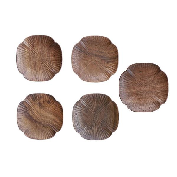 5pcs set japanese solid wood creative teapot bearing black walnut clover cushion
5pcs set japanese solid wood creative teapot bearing black walnut clover cushion