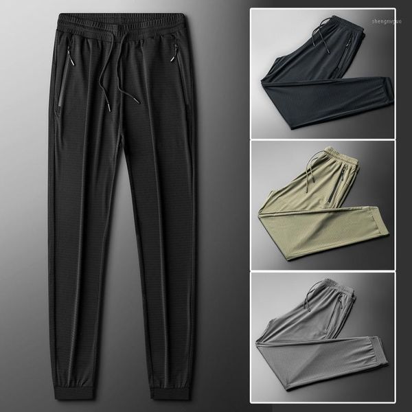 men's pants 2021 summer sports large lightweight ice loose casual breathable mesh air conditioning fashion, Black
men's pants 2021 summer sports large lightweight ice loose casual breathable mesh air conditioning fashion, Black