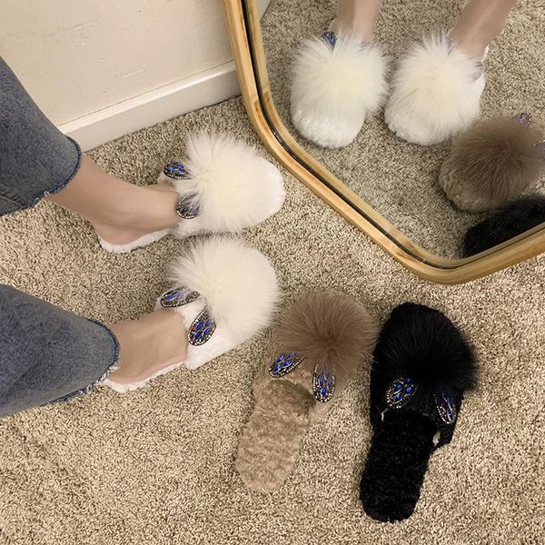 slippers shoes for girls winter woman slipper flock pantofle fur flip flops platform low cover toe luxury slides lady 2021 massage plush, Black
slippers shoes for girls winter woman slipper flock pantofle fur flip flops platform low cover toe luxury slides lady 2021 massage plush, Black