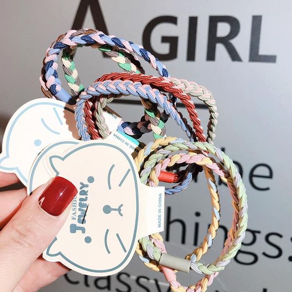 hair accessories 3pcs/set elastic bands for women girls korean patchwork color weaving ropes girl ponytail holder gum, Slivery;white
hair accessories 3pcs/set elastic bands for women girls korean patchwork color weaving ropes girl ponytail holder gum, Slivery;white
