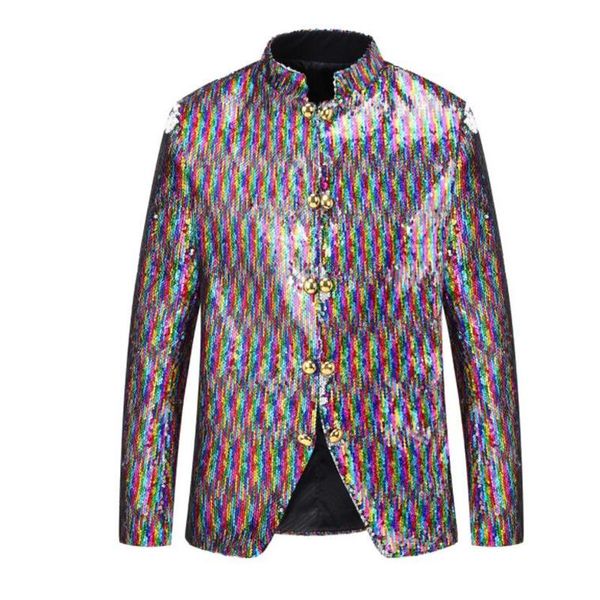 men's suits & blazers sequins tunic blazer court costumes colorful ropa hombre fashion double-sided laser nightclub host singer stage b, White;black
men's suits & blazers sequins tunic blazer court costumes colorful ropa hombre fashion double-sided laser nightclub host singer stage b, White;black