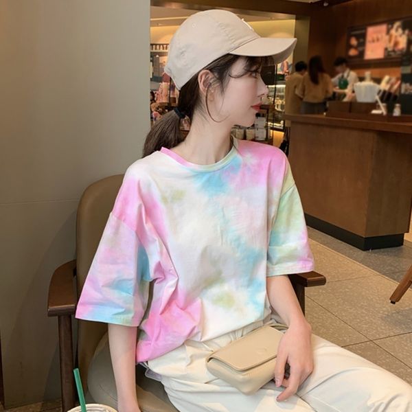 women casual fashion around the printed trui losse hip hop korean style o neck short mouwen t-shirt, White
women casual fashion around the printed trui losse hip hop korean style o neck short mouwen t-shirt, White