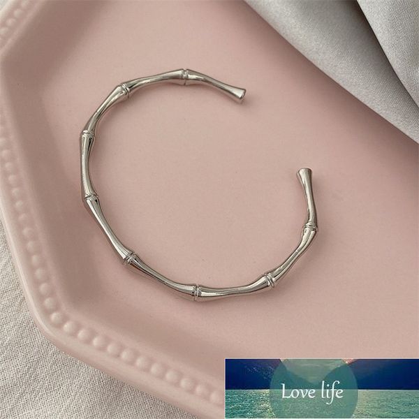new design bamboo shape adjustable size bracelet for woman fashion luxury korean jewelry retro girl's unusual bracelet, Black
new design bamboo shape adjustable size bracelet for woman fashion luxury korean jewelry retro girl's unusual bracelet, Black