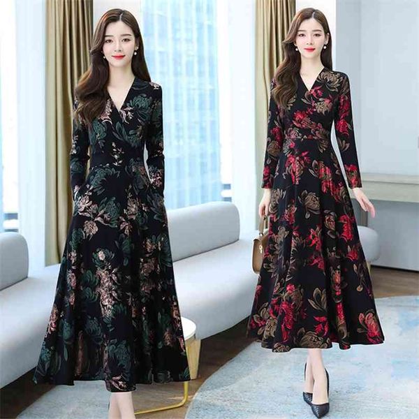 vintage plus velvet warm midi dress autumn winter 4xl size thicken elegant women bodycon party chic maxi vestido 210528, Black;gray
vintage plus velvet warm midi dress autumn winter 4xl size thicken elegant women bodycon party chic maxi vestido 210528, Black;gray