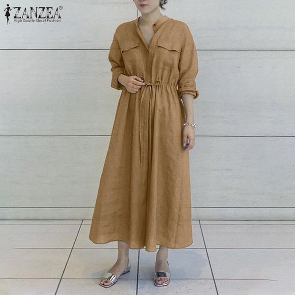 casual dresses elegnat solid shirt dress long sleeve o neck button sundress women baggy midi kaftan lady chic outwear robe, Black;gray
casual dresses elegnat solid shirt dress long sleeve o neck button sundress women baggy midi kaftan lady chic outwear robe, Black;gray