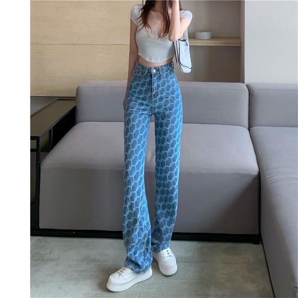 women's jeans korea 2021 spring autumn design sense is thin and versatile straight loose high waist mopping trousers 3102, Blue
women's jeans korea 2021 spring autumn design sense is thin and versatile straight loose high waist mopping trousers 3102, Blue