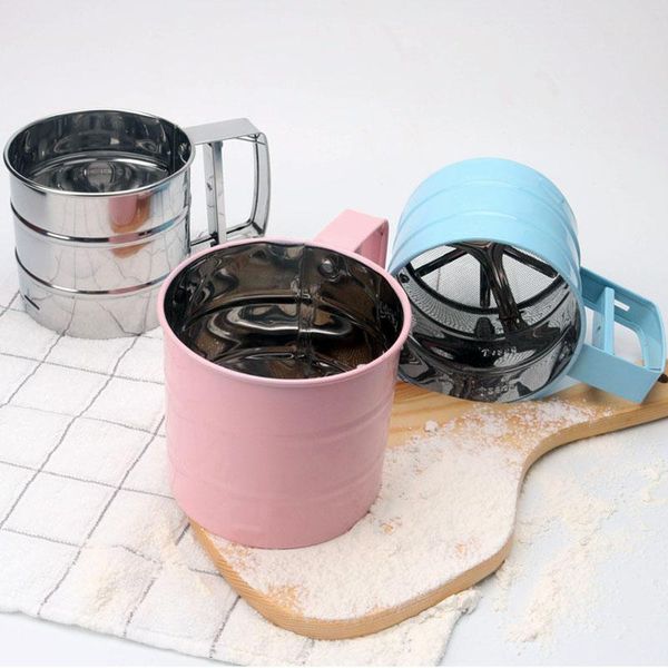 stainless steel flour sieve kitchen gadget hand-screened powder cup baking icing sugar shaker mesh bakeware pastry tools &
stainless steel flour sieve kitchen gadget hand-screened powder cup baking icing sugar shaker mesh bakeware pastry tools &