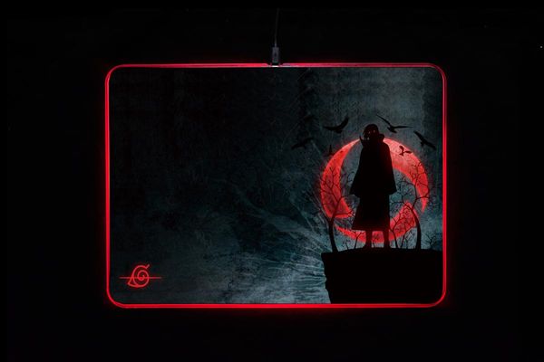 mouse pads & wrist rests itachi uchiha naruto pad with rgb led atmosphere light hard surface / game room decors birthday gifts
mouse pads & wrist rests itachi uchiha naruto pad with rgb led atmosphere light hard surface / game room decors birthday gifts