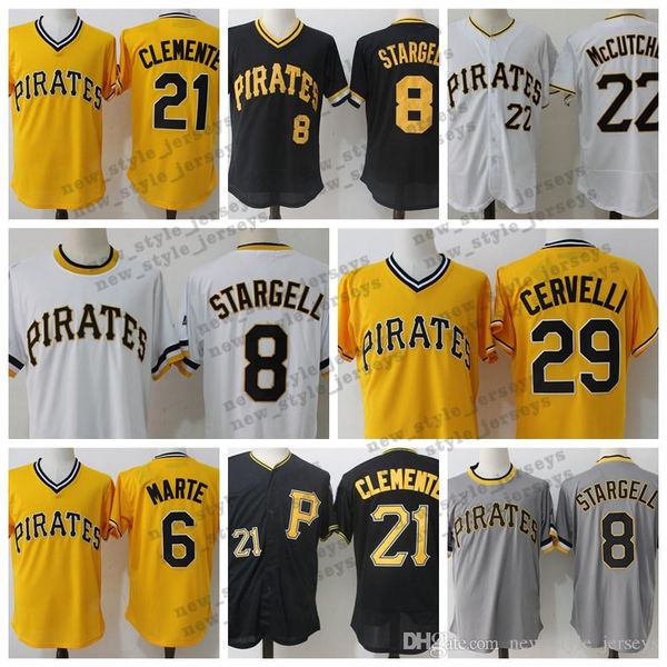 21 roberto clemente 27 kent tekulve 29 francisco cervelli 8 willie stargell 6 starling marte 55 josh bell collection baseball jerseys zz, Blue;black
21 roberto clemente 27 kent tekulve 29 francisco cervelli 8 willie stargell 6 starling marte 55 josh bell collection baseball jerseys zz, Blue;black