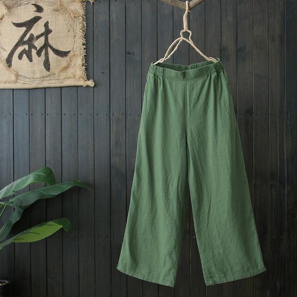 women's pants & capris cotton linen women vintage spring and summer loose casual wide leg, Black;white
women's pants & capris cotton linen women vintage spring and summer loose casual wide leg, Black;white