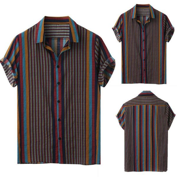 men's t-shirts mens striped lapel t-shirt blouse summer casual loose button-up tee shirt, White;black
men's t-shirts mens striped lapel t-shirt blouse summer casual loose button-up tee shirt, White;black