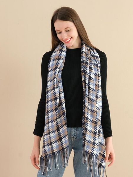 hats, scarves & gloves sets the 2021 ladies scarf classic plaid long tassel shawl fashion warm soft large wrapped in a blanket, Blue;gray
hats, scarves & gloves sets the 2021 ladies scarf classic plaid long tassel shawl fashion warm soft large wrapped in a blanket, Blue;gray